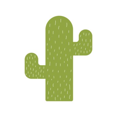 Isolated cactus plant flat style icon vector design