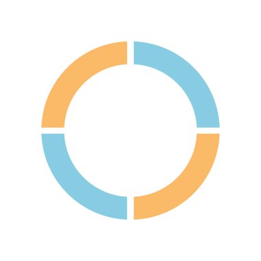 Satırlar daire düz biçim vektör tasarımı yüklüyor