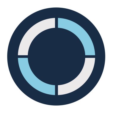 Satırlar halka blok biçim vektör tasarımı yüklüyor