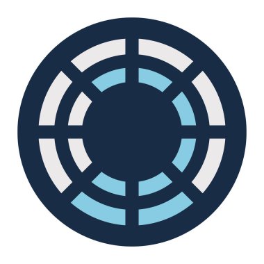 Satırlar halka blok biçim vektör tasarımı yüklüyor