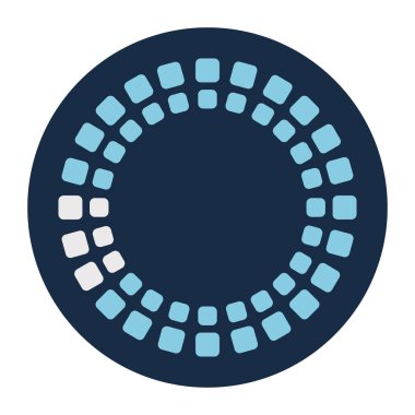 dikdörtgenler halka blok biçim vektör tasarımı yükleme