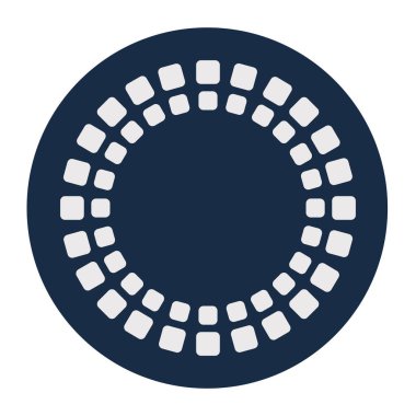 dikdörtgenler halka blok biçim vektör tasarımı yükleme