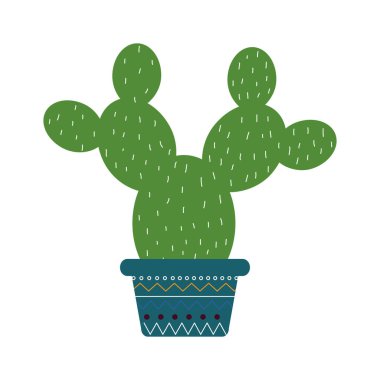 Isolated cactus plant flat style icon vector design