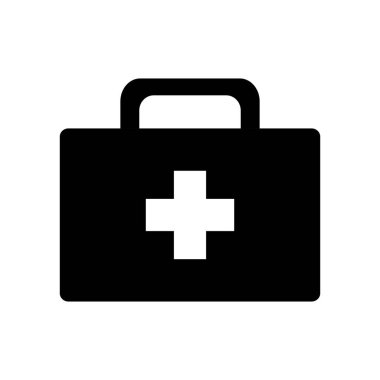 Tıbbi malzeme silueti biçim vektör tasarımı