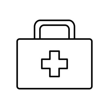 Tıbbi malzeme satırı biçim vektör tasarımı