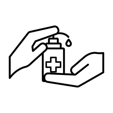 çapraz çizgi biçim vektör tasarımlı eller ve şişe