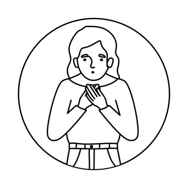 Avatar kadının midesi bulanıyor. Başı dönüyor ve midesi bulanıyor.