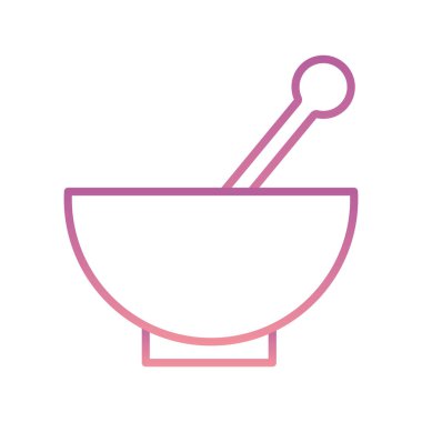 Bilim kasesi gradyan biçim vektör tasarımı