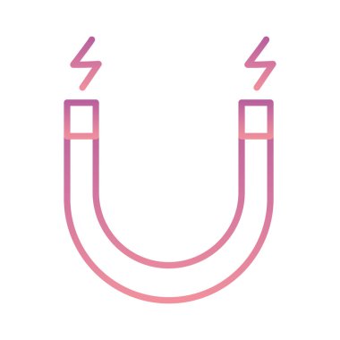 Bilim mıknatısı gradyan biçim vektör tasarımı