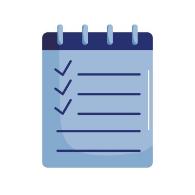 İzole edilmiş belge düz biçim vektör tasarımı