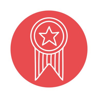 Yıldız bloğu biçim ikonvektör tasarımı ile damgala