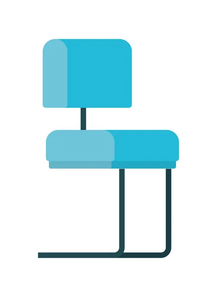 Isolato sedia icona vettoriale design — Vettoriale Stock