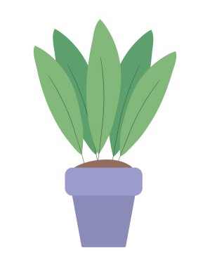 Ot vektör tasarımı içinde izole edilmiş bitki