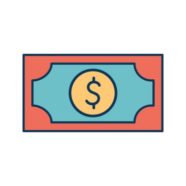 Fatura satırı ve biçim ikonu vektör tasarımı