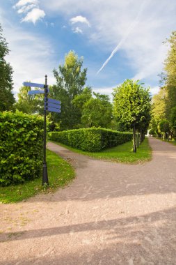 Yaz Park'ta çeşitli yollar