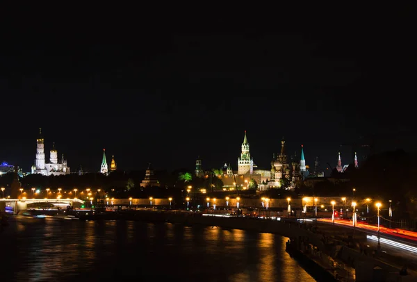 Towers of Kremlin in the evening — Stock Photo, Image