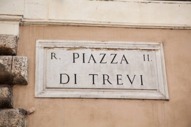 Fontana di Trevi, Roma, İtalya.