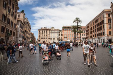 Piazza di spagna, Roma, İtalya