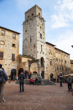 San gimignano, İtalya