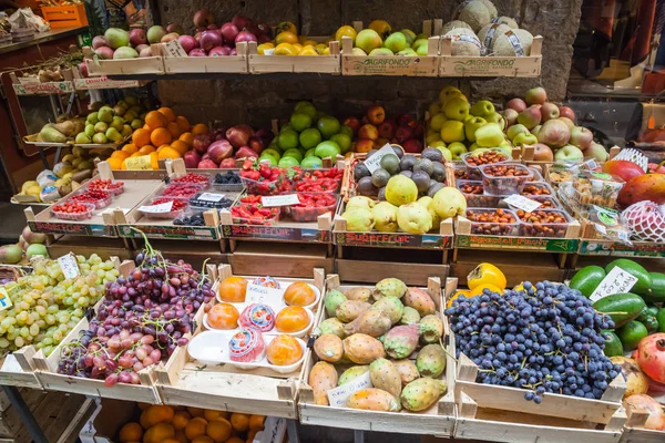 Italian Fruit Shop Florence — Stock Photo, Image