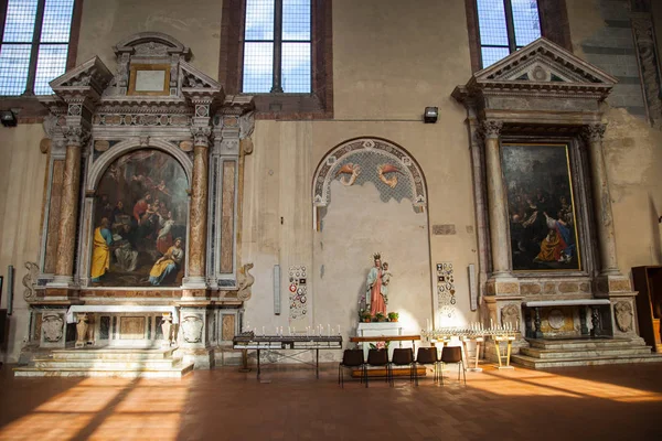 Basilica San Domenico Siena Italy One Most Important Churches Siena – stockfoto