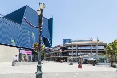 San Jose şehir merkezindeki Susan ve Phil Hammer Tiyatro Merkezi, San Jose Eyalet Üniversitesi, Güney San Francisco Körfezi, Kaliforniya