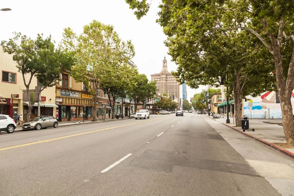 Downtown San Jose Sommaren — Stockfoto