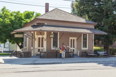 Kelley Park 'taki Tarih Parkı, San Jose, CA.