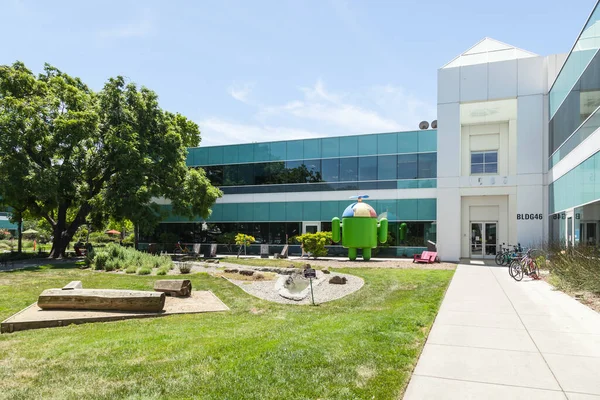 Android Building Auf Dem Google Campus — Stockfoto