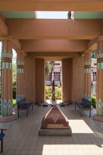 Mısır Müzesi Nin Bahçesindeki Mezar Binası San Jose — Stok fotoğraf