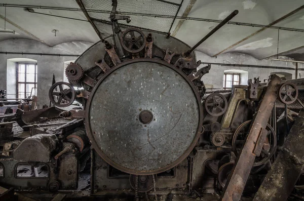 Big machine in factory — Stock Photo, Image