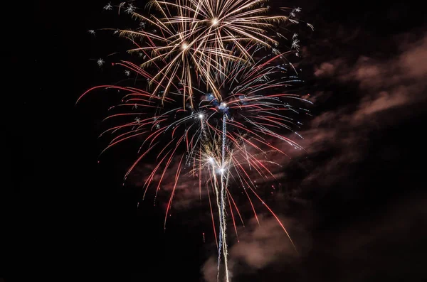 Fireworks at a party — Stock Photo, Image