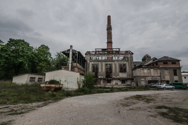 Old abandoned spinning — Stock Photo, Image