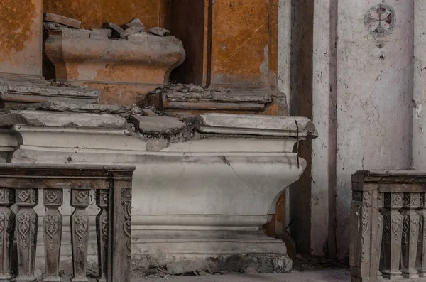 Dilapidated church detail — Stock Photo, Image
