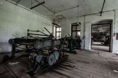 Eski Makine Fabrikası'nın odasında