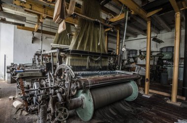 eski iplik makinesinde