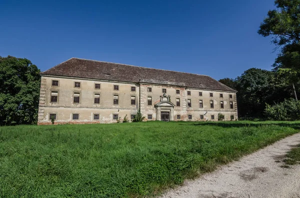 Bygga av gamla slott — Stockfoto