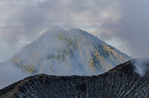 Roken vulkanisch gebied — Stockfoto