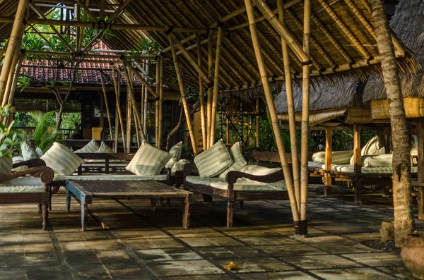 Lounge in a hotel in indonesia vacation Stock Photo