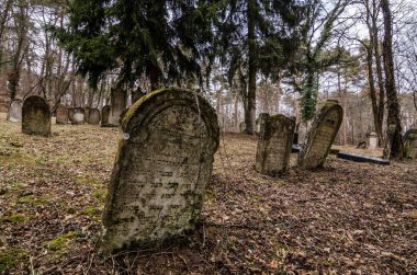 büyük eski mezar taşları