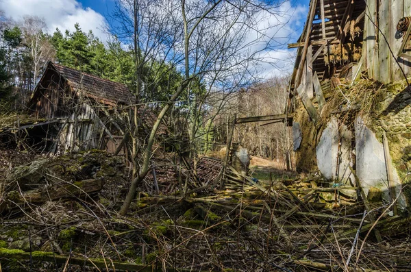 Exploração abandonada — Fotografia de Stock