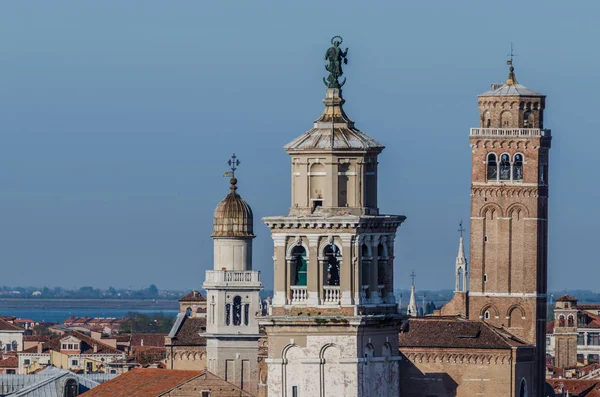 Three towers in Venice — Stock Photo, Image