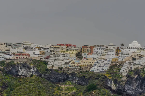 Casas coloridas em Grecia — Fotografia de Stock