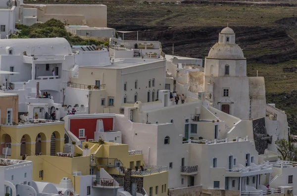 Stavební detaily v Santorini — Stock fotografie