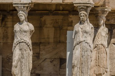 Atina'da Erekhtheion rakamlar