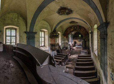 chorempore eski kilise panorama üzerinden görüntülemek