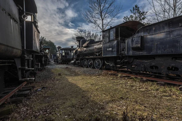 Antiguo punto de recogida de locomotoras de vapor — Foto de Stock