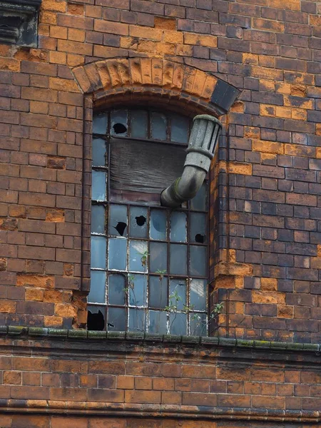 Old industrial window — Stock Photo, Image