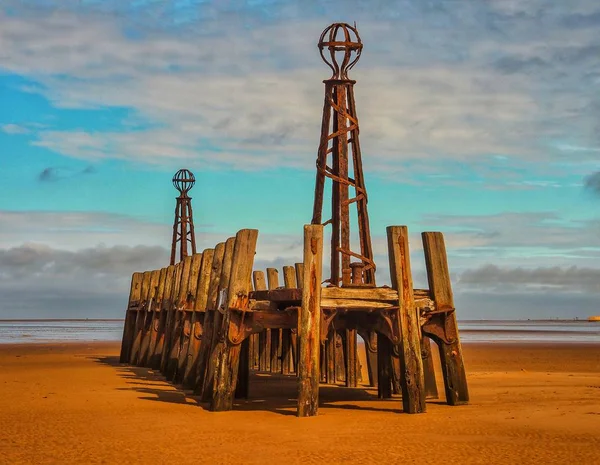 Gamla Bryggan Med Beacons — Stockfoto