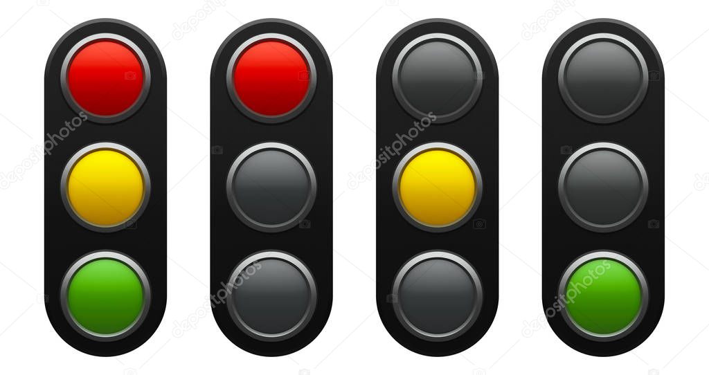 Traffic light schematic